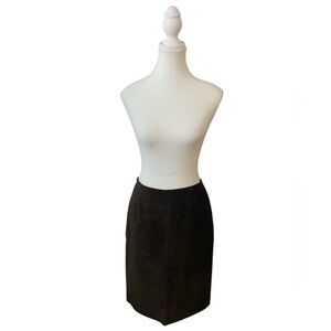 Danier - Vintage suede leather pencil skirt